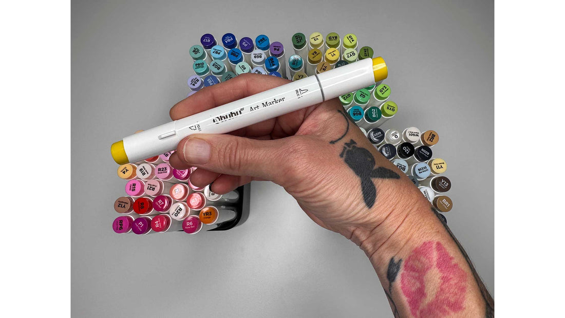 Ohuhu Alcohol Brush Markers