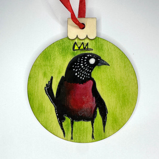King Robin Red-Breast Custom Ornament