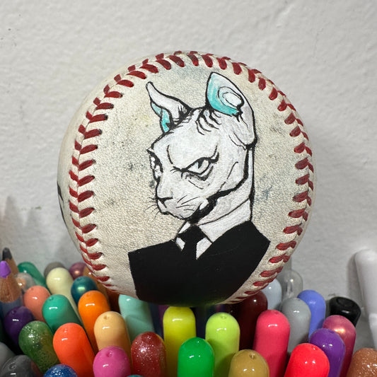 Sophisticated Cats Custom Baseball