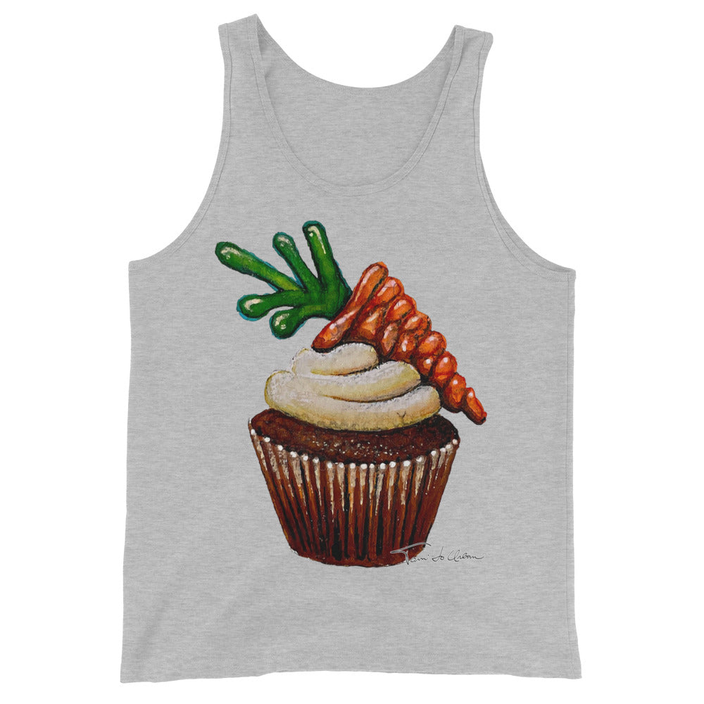 Carrot Cupcake Tank Top