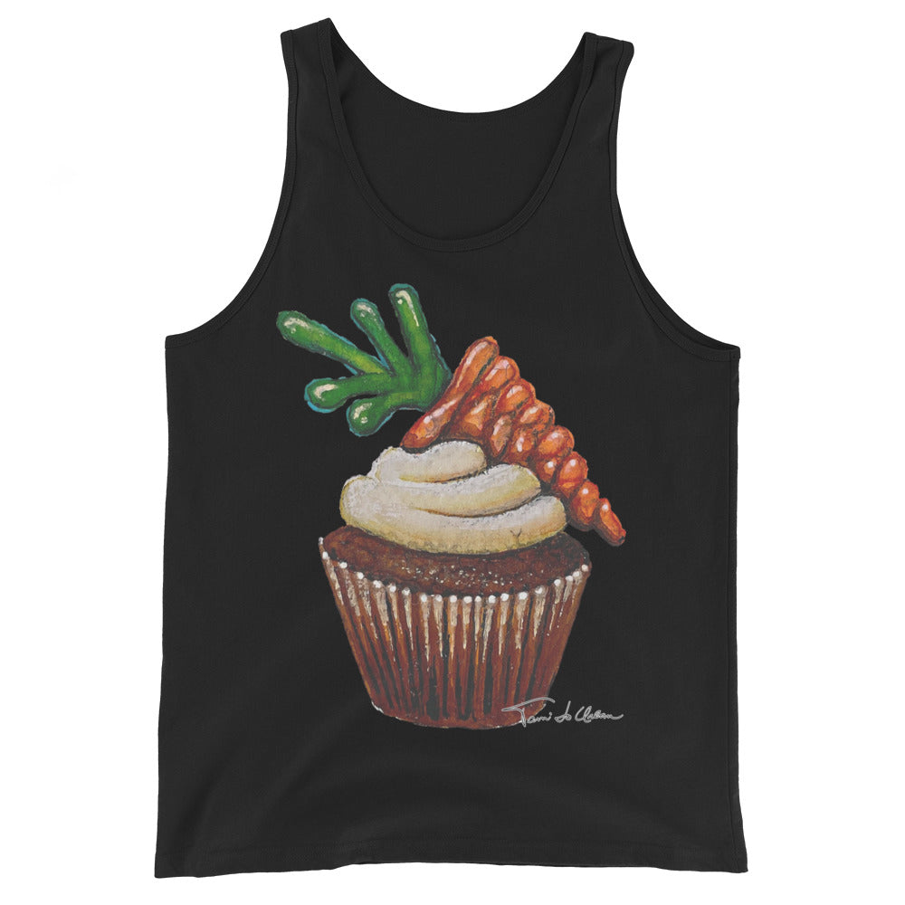 Carrot Cupcake Tank Top