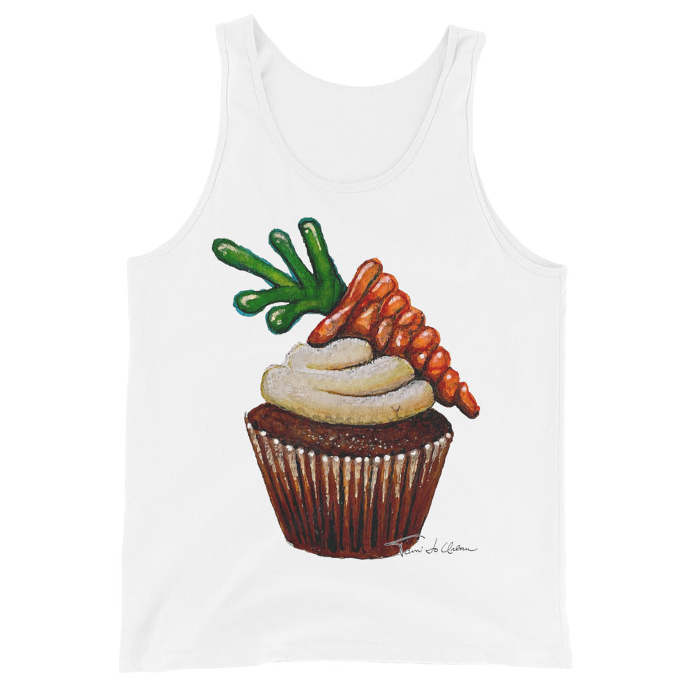 Carrot Cupcake Tank Top