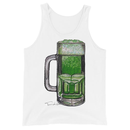 Green Beer Tank Top