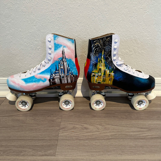 Chicago Disney World Magic Kingdom Custom Roller Skates