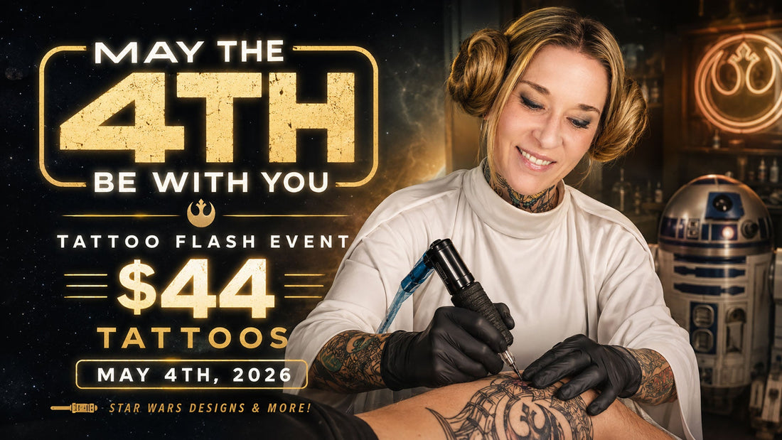 May the 4th Tattoo Flash Event | May 4, 2026