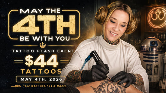 May the 4th Tattoo Flash Event | May 4, 2026
