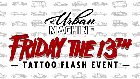 Friday the 13th Tattoo Flash Event | March 13, 2026