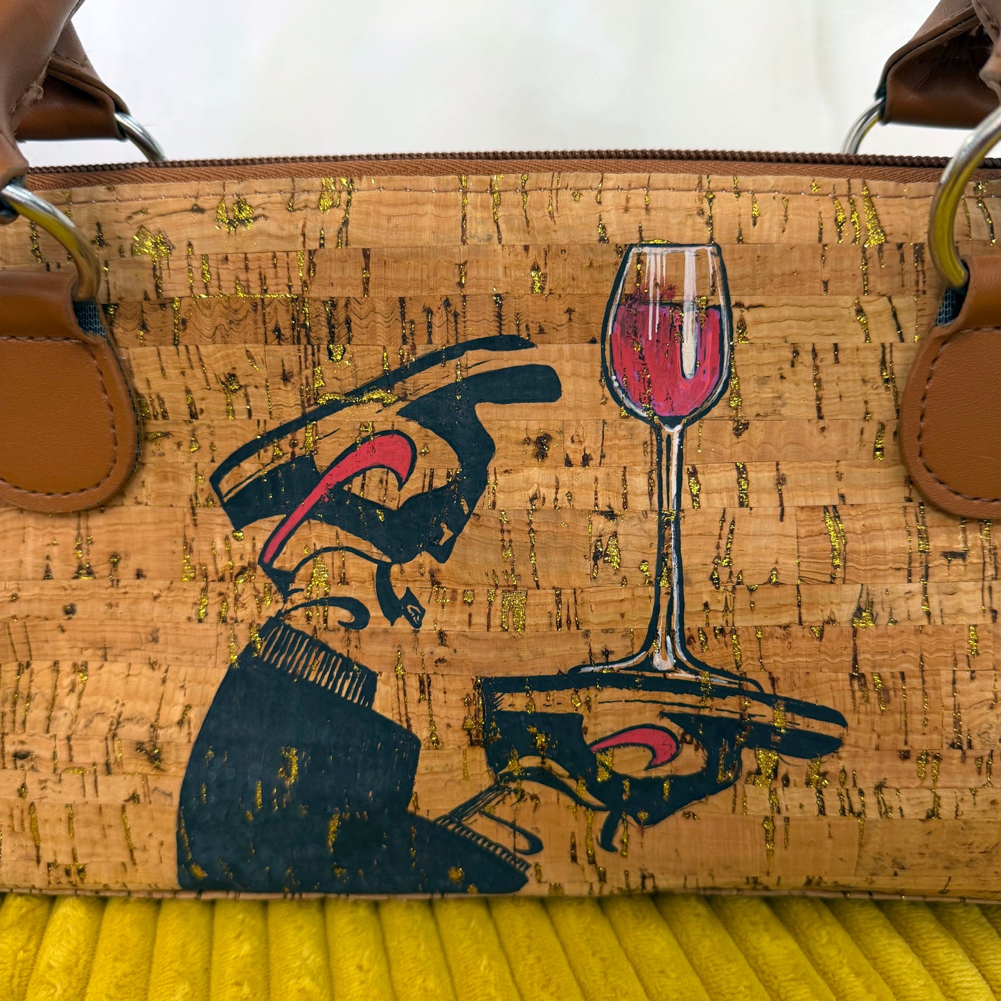 Air Jordan 1 Chicago Custom Cork Wine Cooler