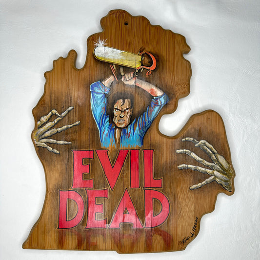 Evil Dead Michigan Cutting Board