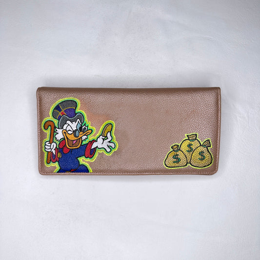 Scrooge McDuck Custom Leather Wallet