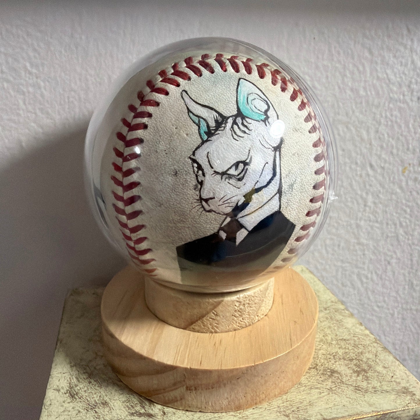 Sophisticated Cats Custom Baseball