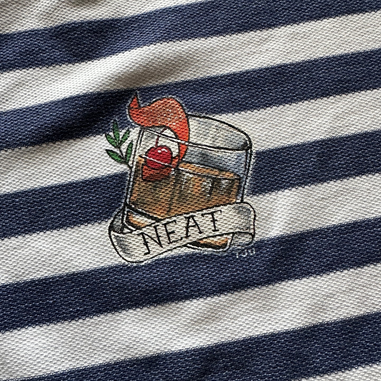 Whiskey Neat Scotch & Soda Custom T-Shirt