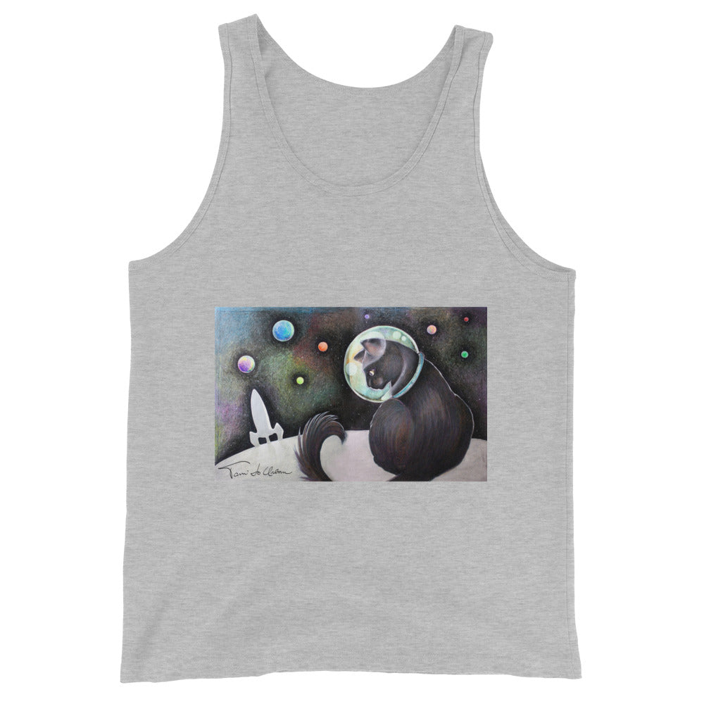 Catstronaut Tank Top