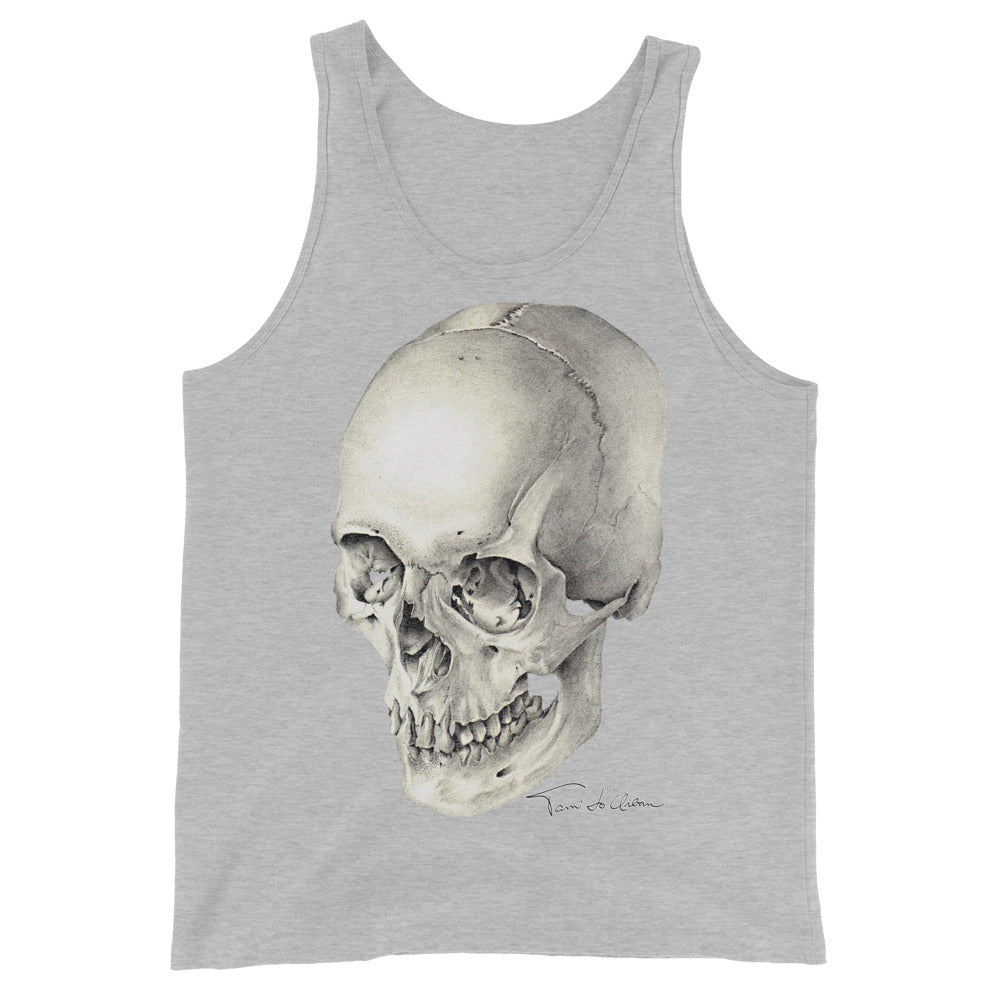 Skull Halftone Tank Top