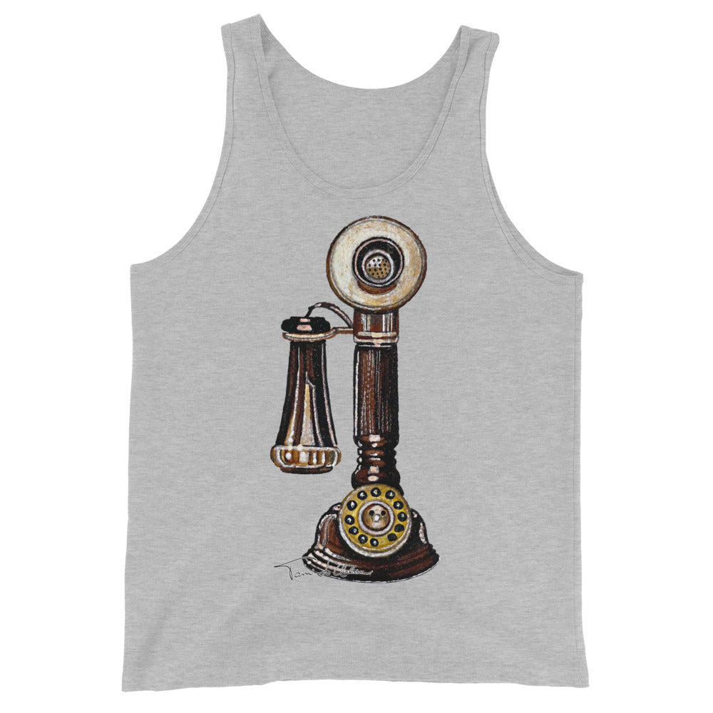 Old Telephone Tank Top