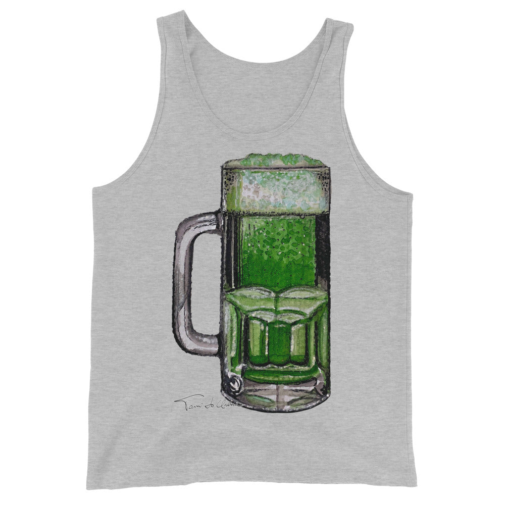 Green Beer Tank Top