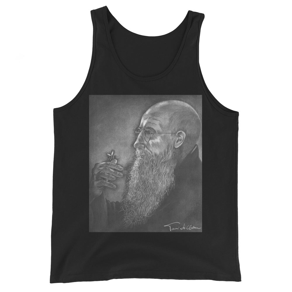 Father Solanus With A Bumblebee Tank Top