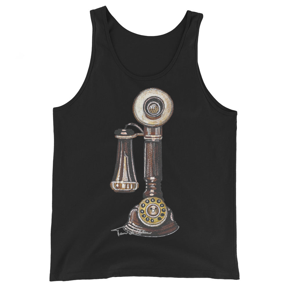 Old Telephone Tank Top