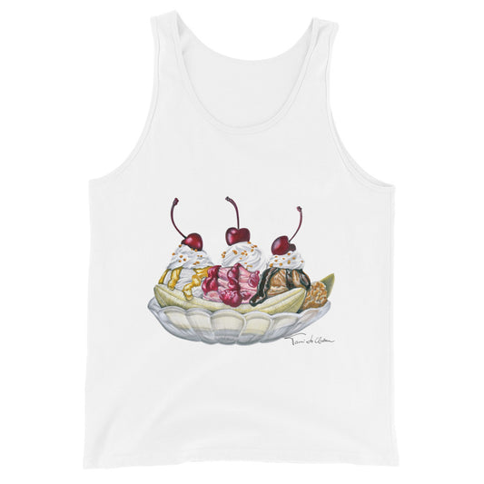 Neapolitan Banana Spit Tank Top