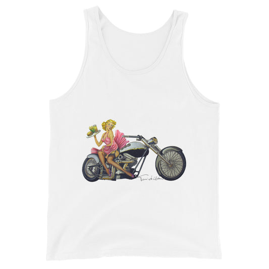 Hot-Rod Waitress Pin-Up Tank Top