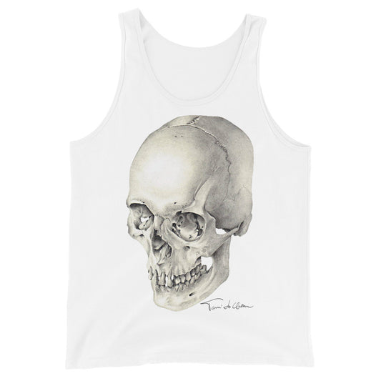 Skull Halftone Tank Top