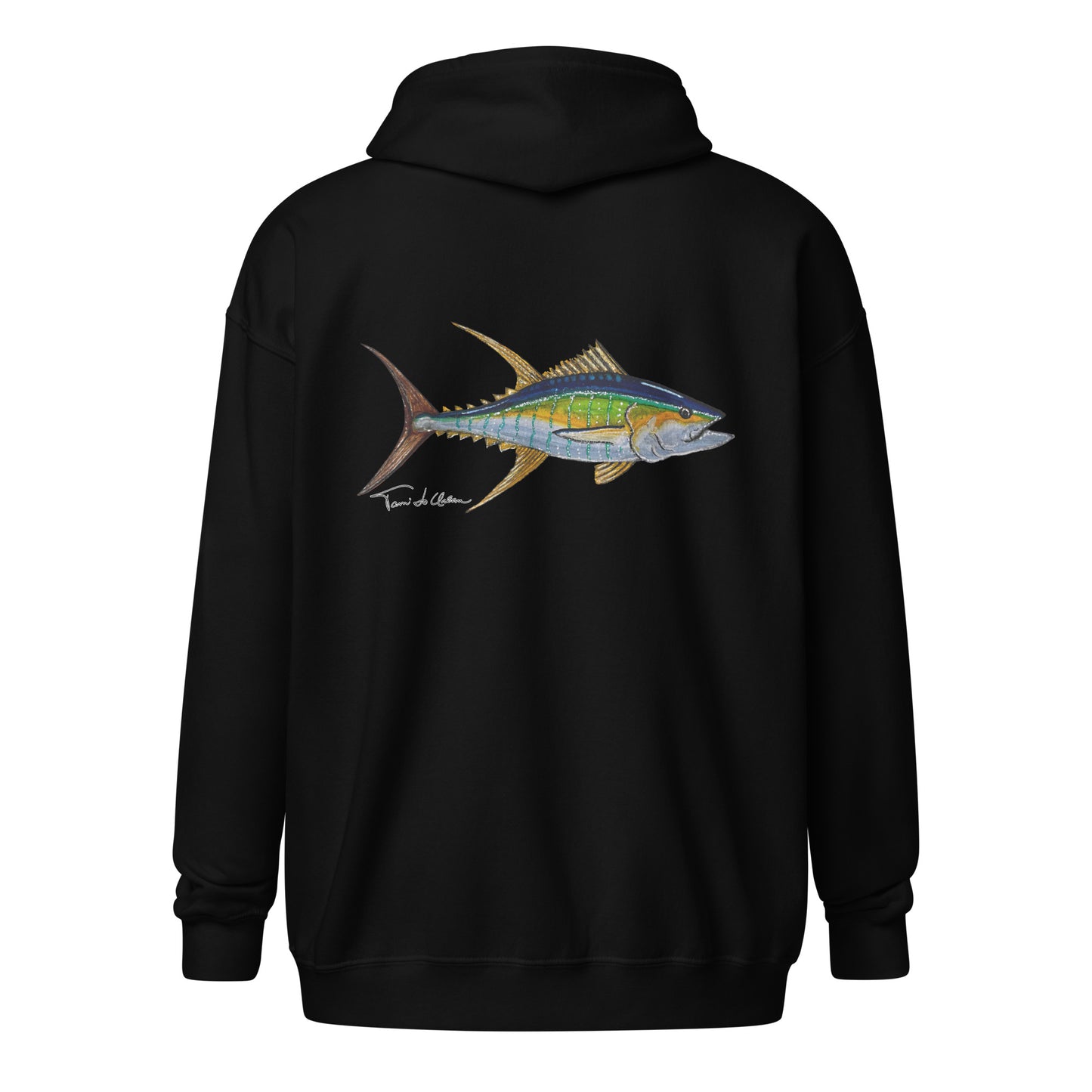 Yellowfin Tuna Zip Hoodie