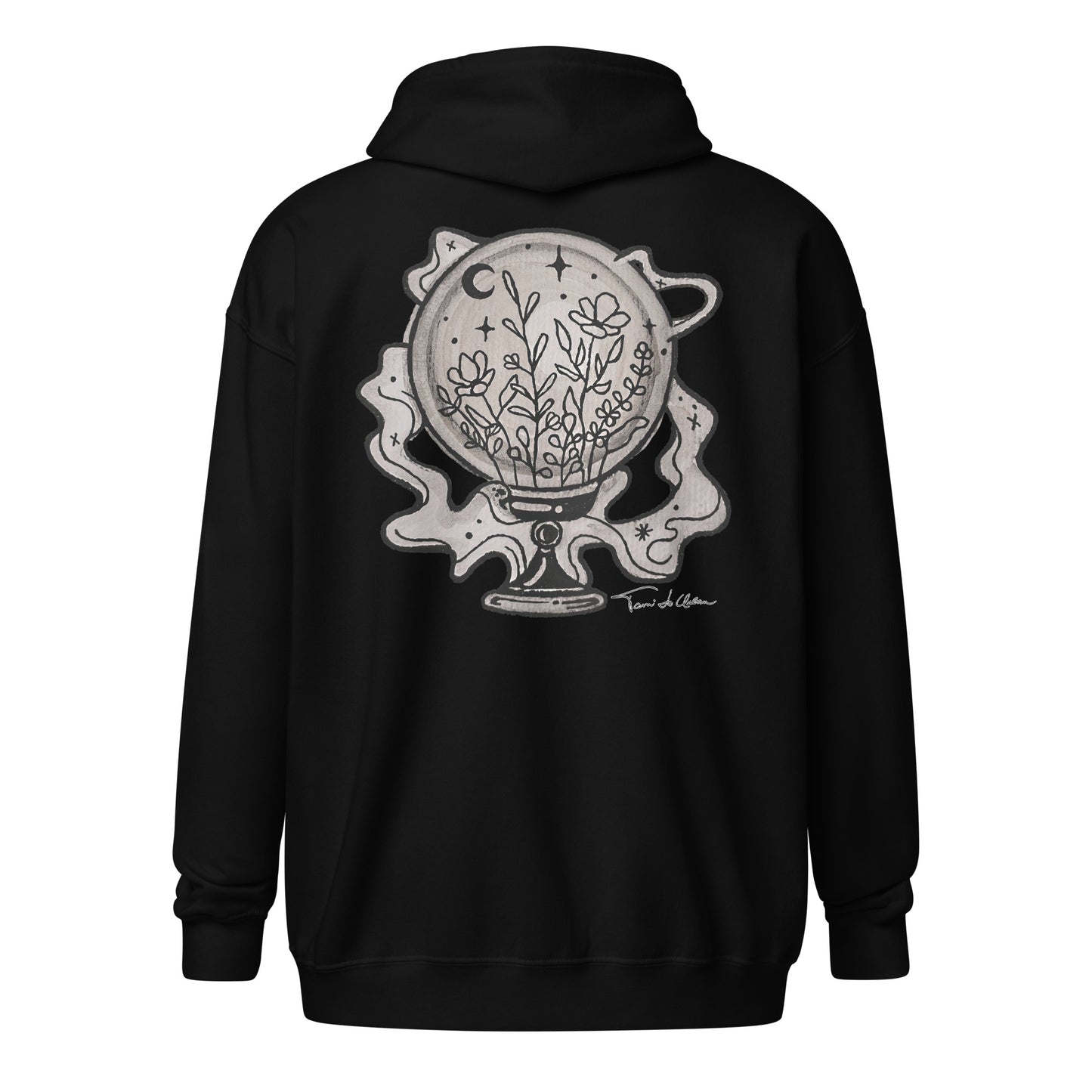 Crystal Ball Zip Hoodie