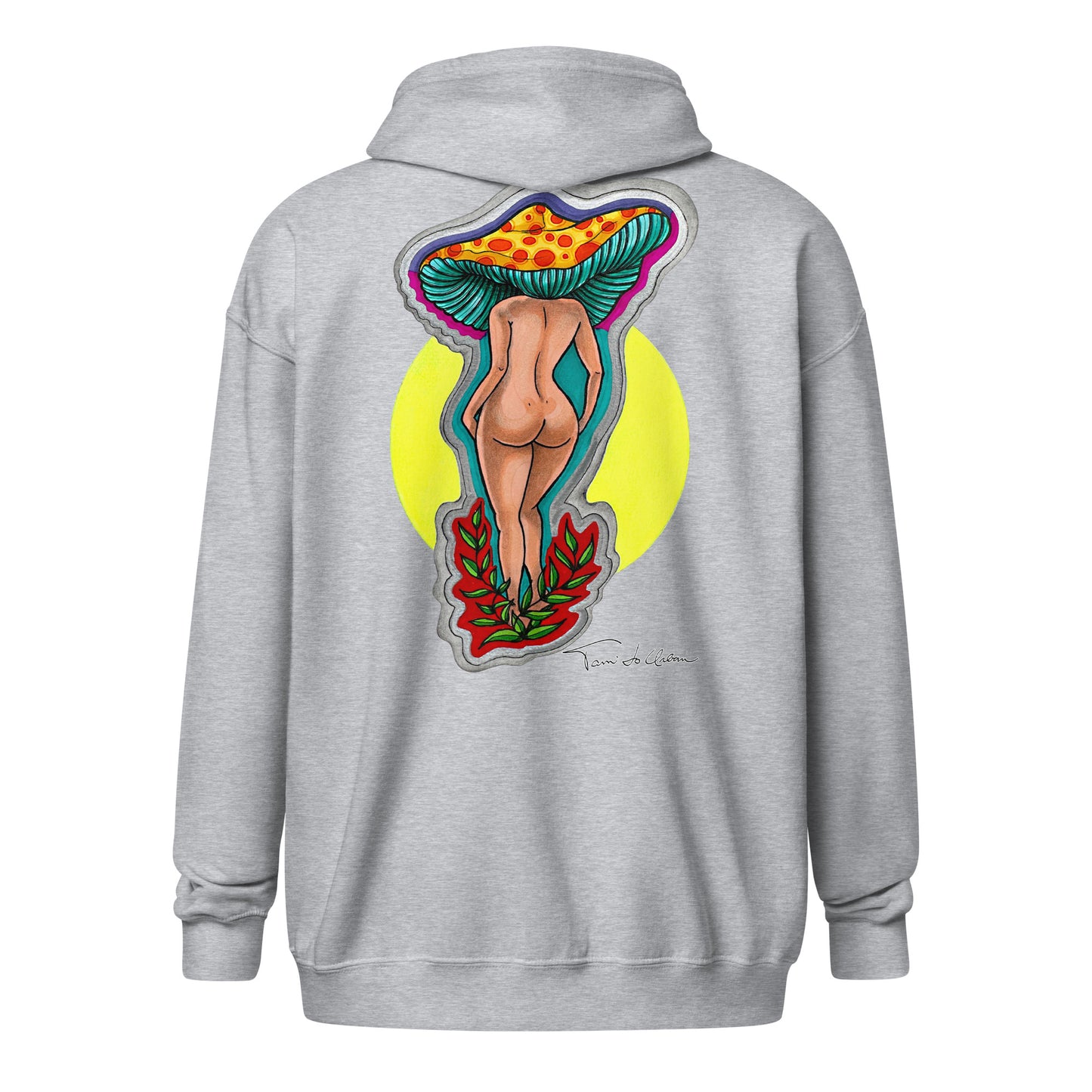 Shroom With A View Zip Hoodie