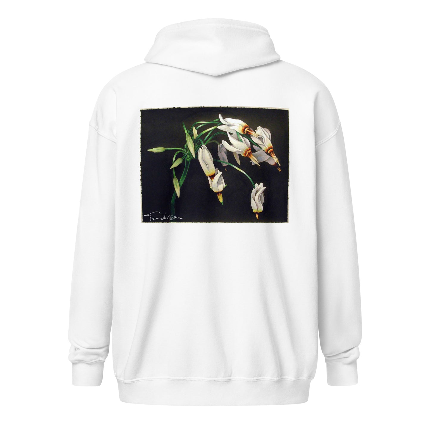 Shooting Stars (Primula meadia) Zip Hoodie