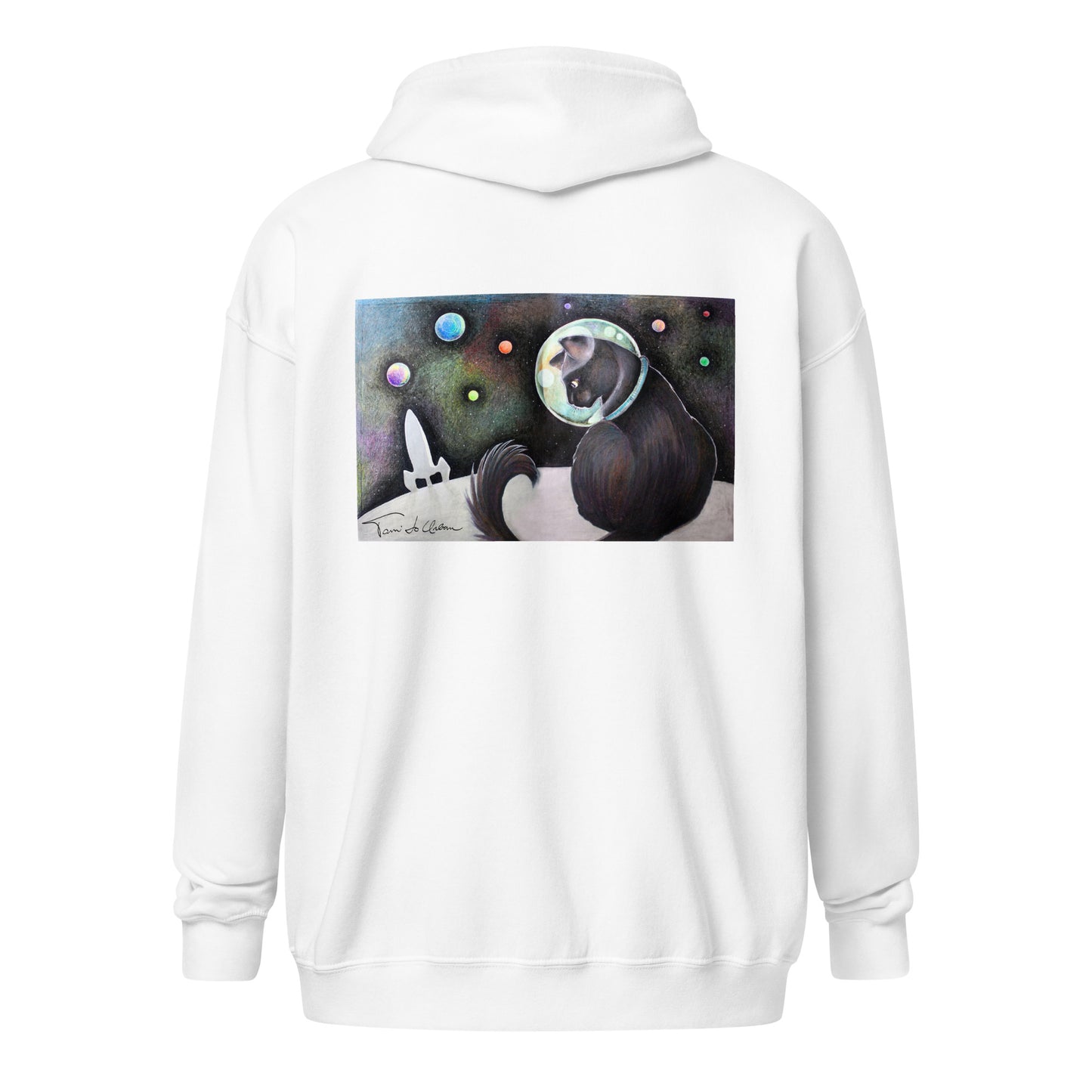 Catstronaut Zip Hoodie