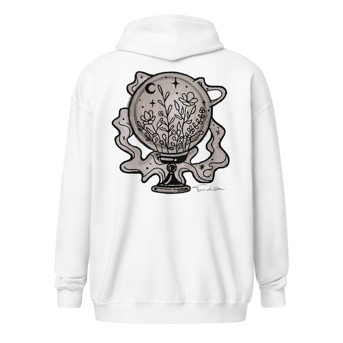 Crystal Ball Zip Hoodie