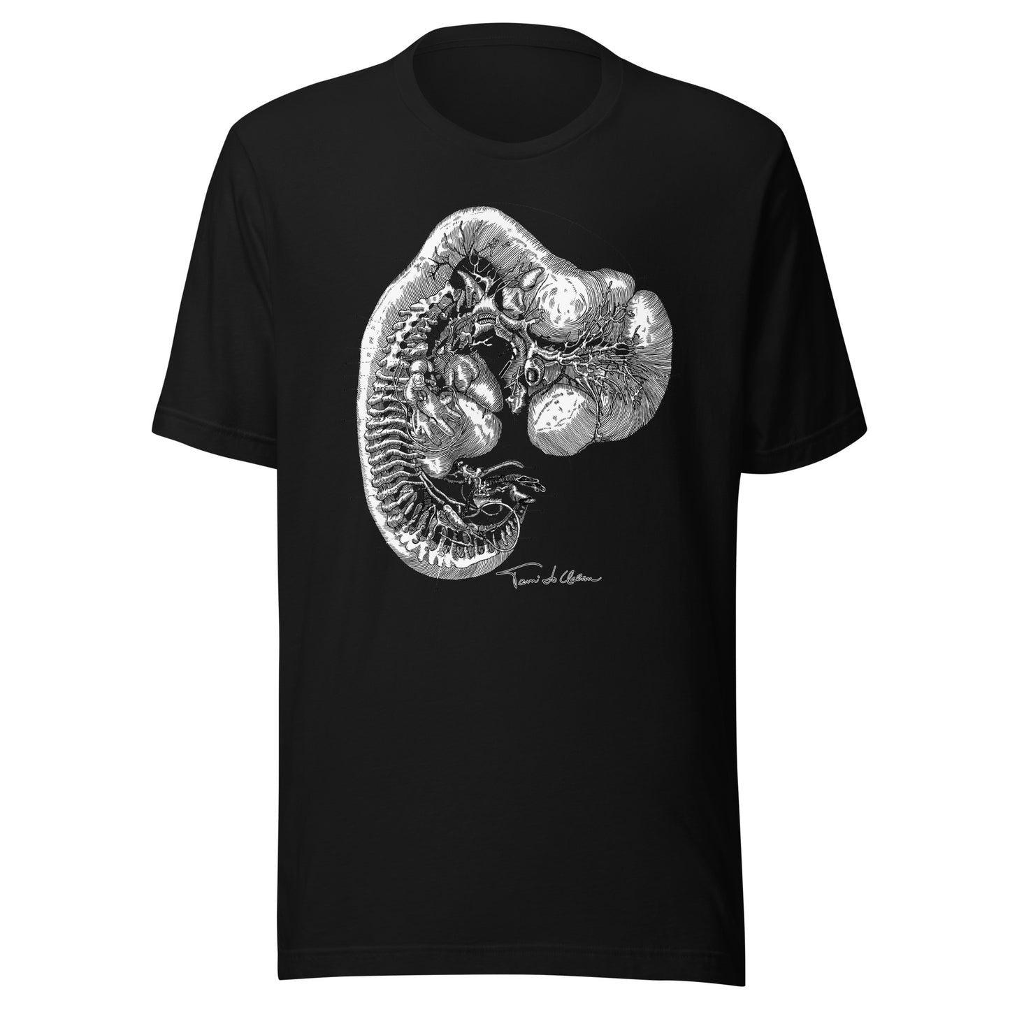 Embryo Diagram Crew Neck T-Shirt