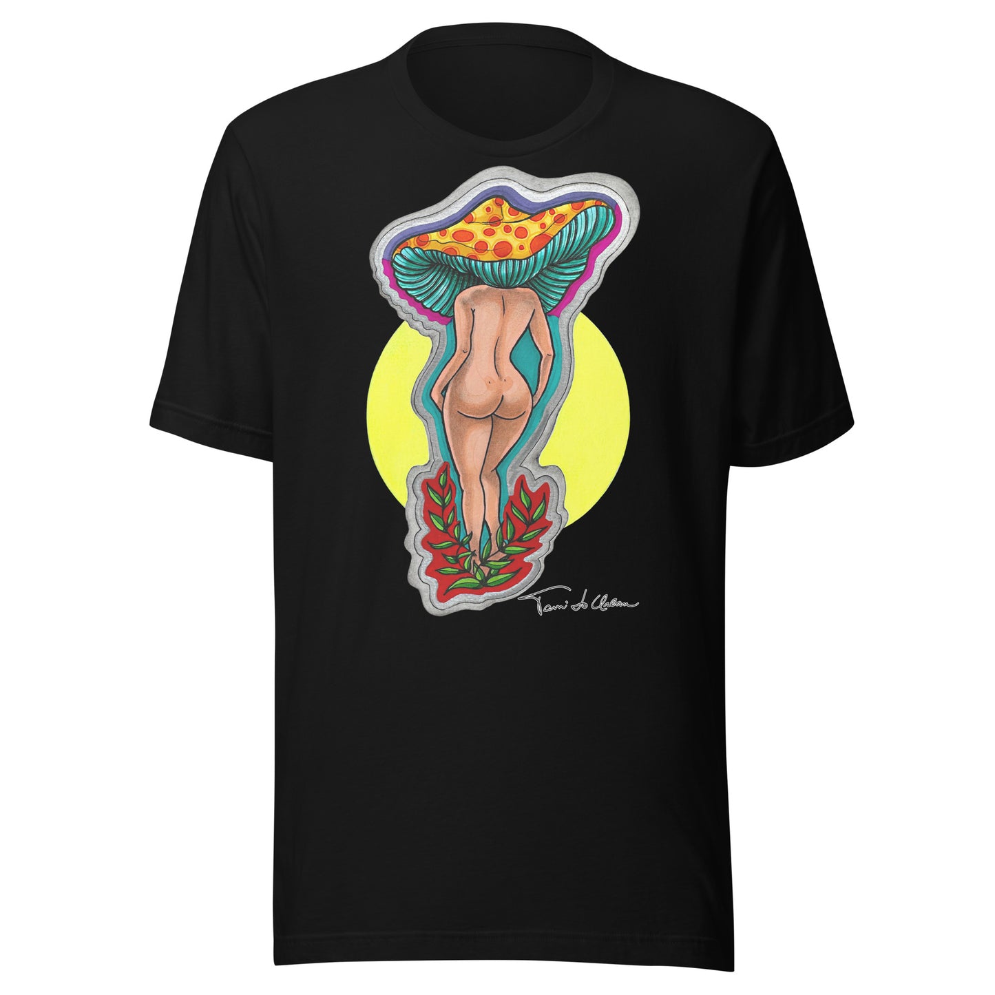 Shroom With A View Crew Neck T-Shirt