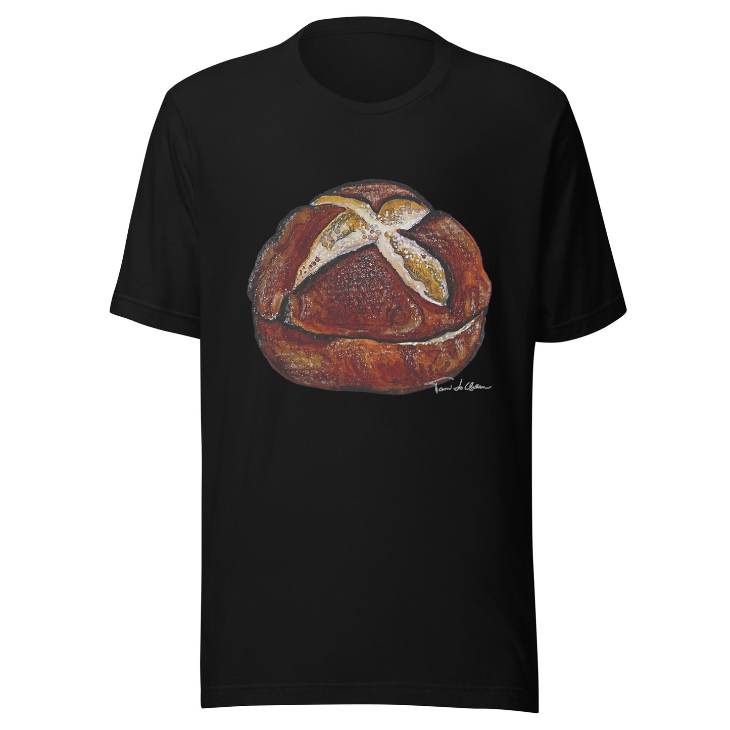 Pretzel Bun Crew Neck T-Shirt