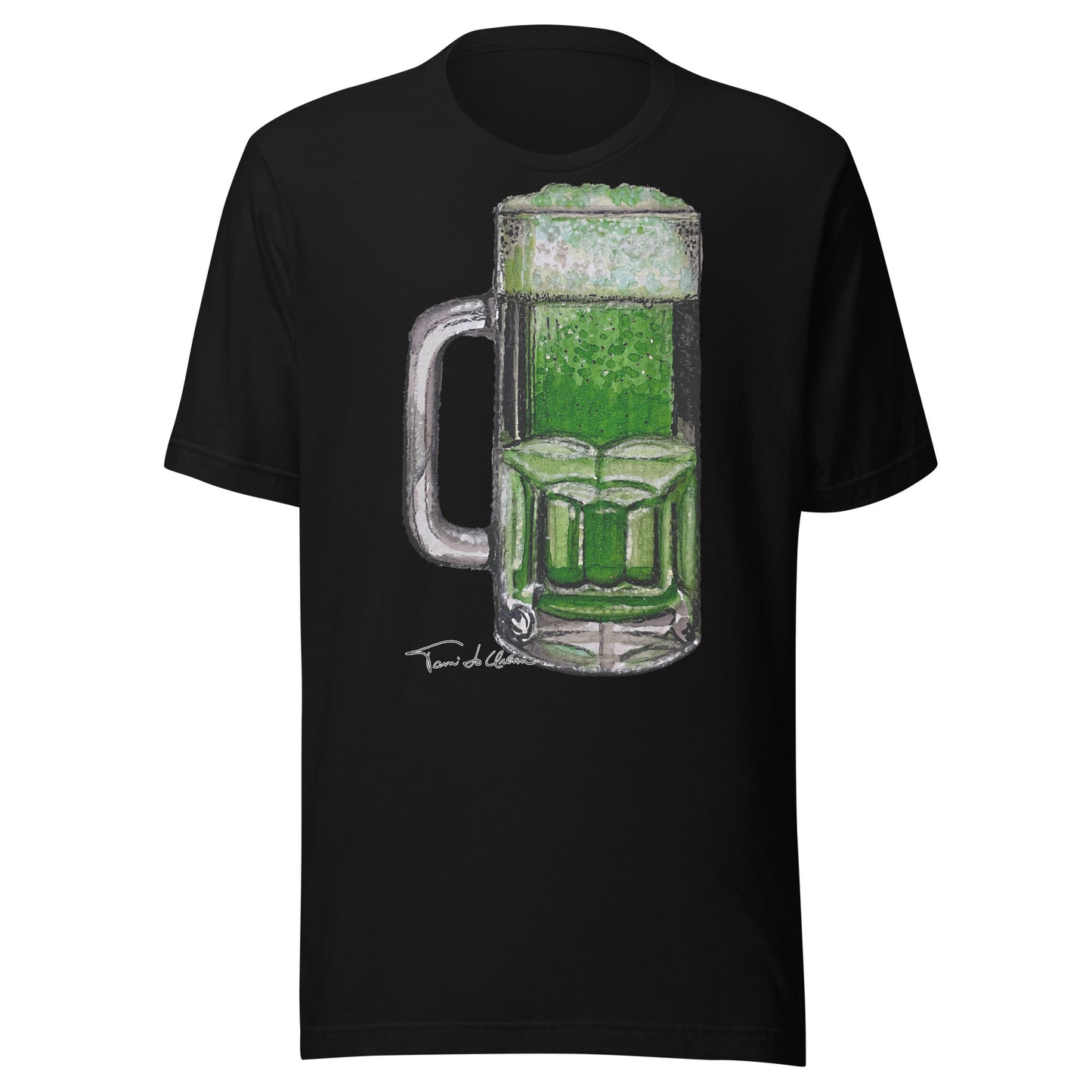 Green Beer Crew Neck T-Shirt