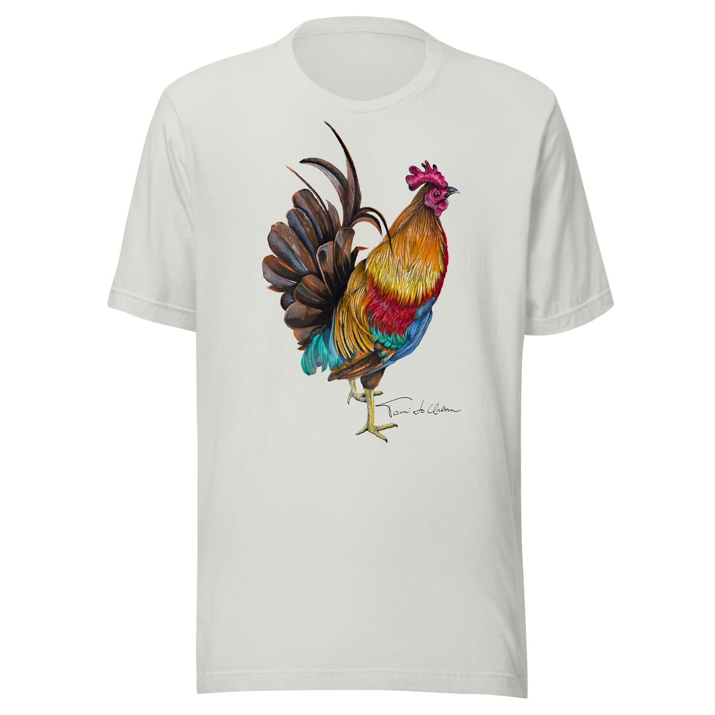 Key West Rooster Crew Neck T-Shirt