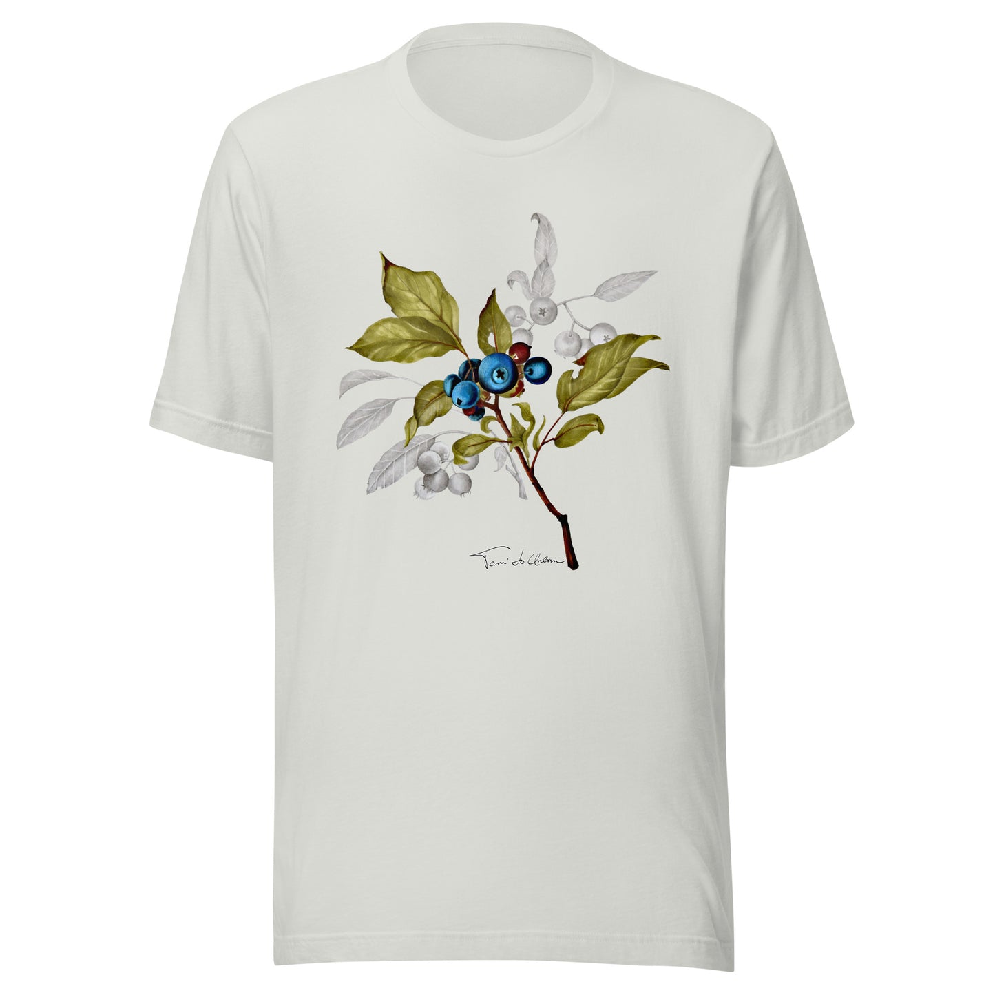 Blueberries Crew Neck T-Shirt