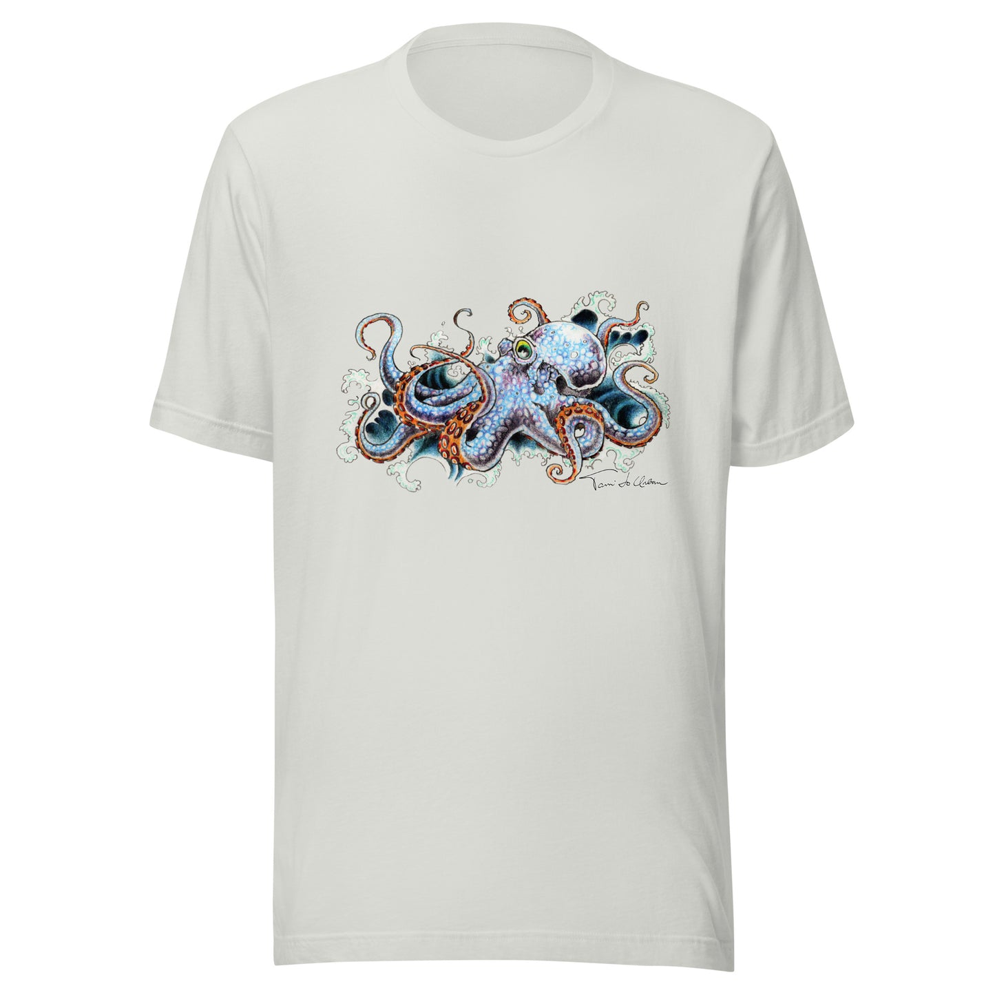 Octopus Crew Neck T-Shirt