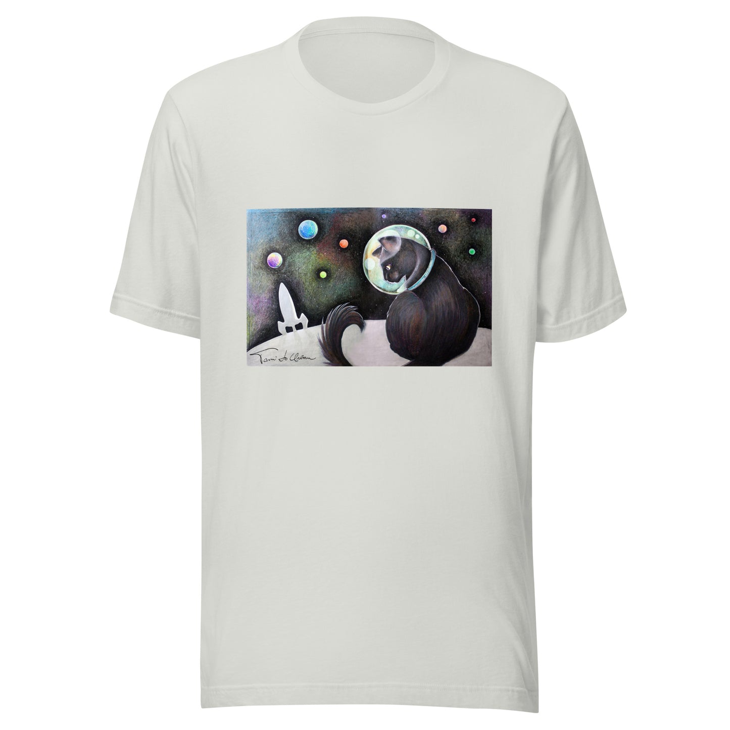 Catstronaut Crew Neck T-Shirt