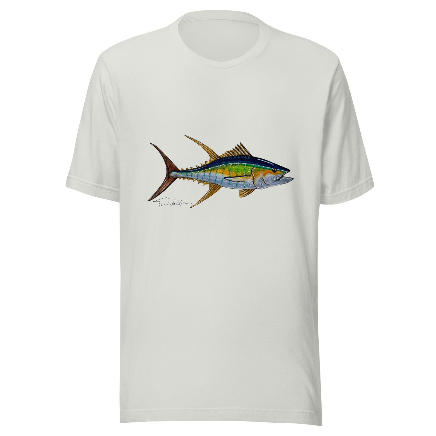 Yellowfin Tuna Crew Neck T-Shirt