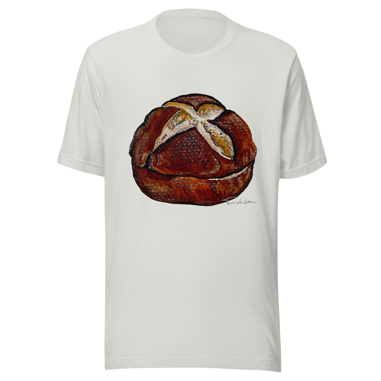 Pretzel Bun Crew Neck T-Shirt