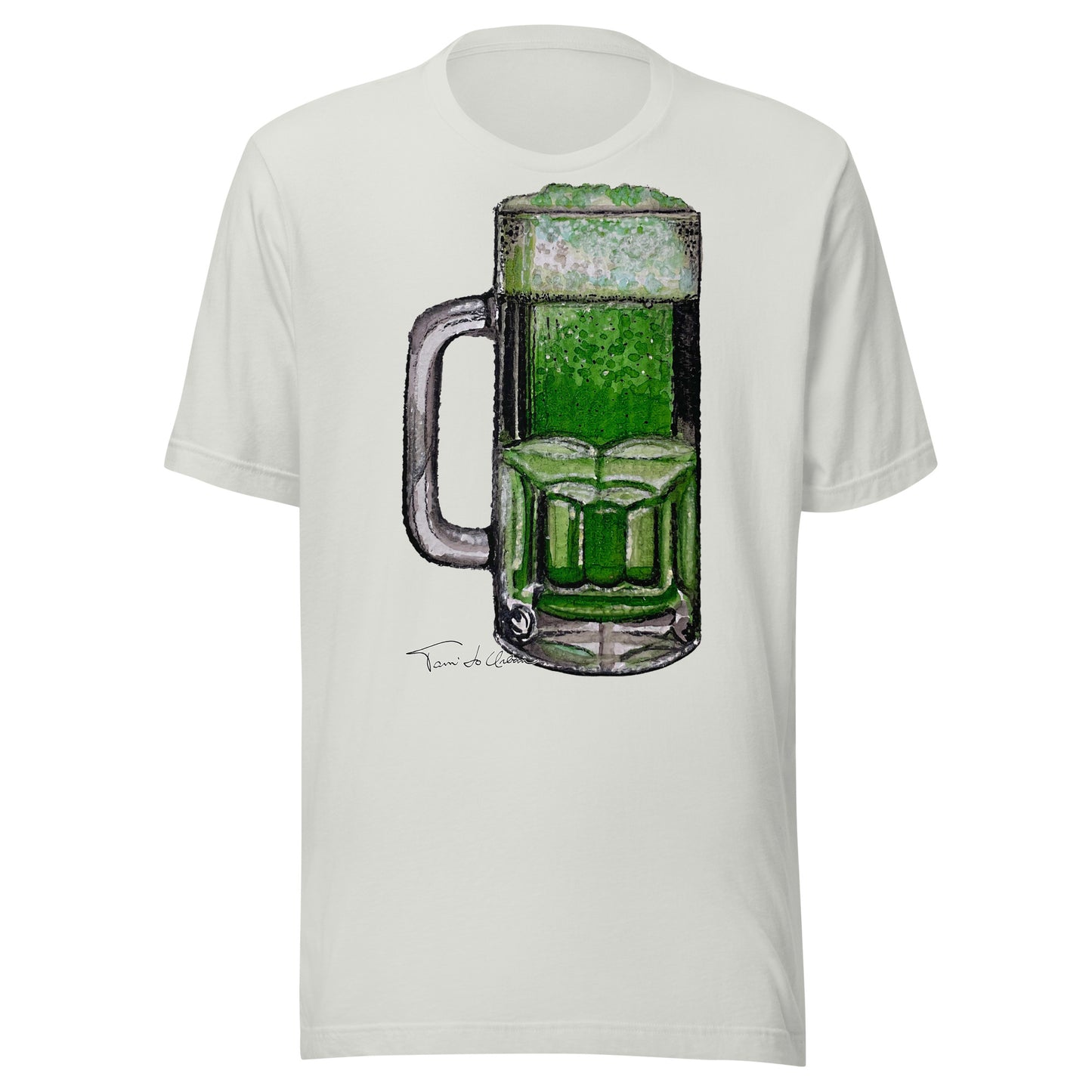 Green Beer Crew Neck T-Shirt