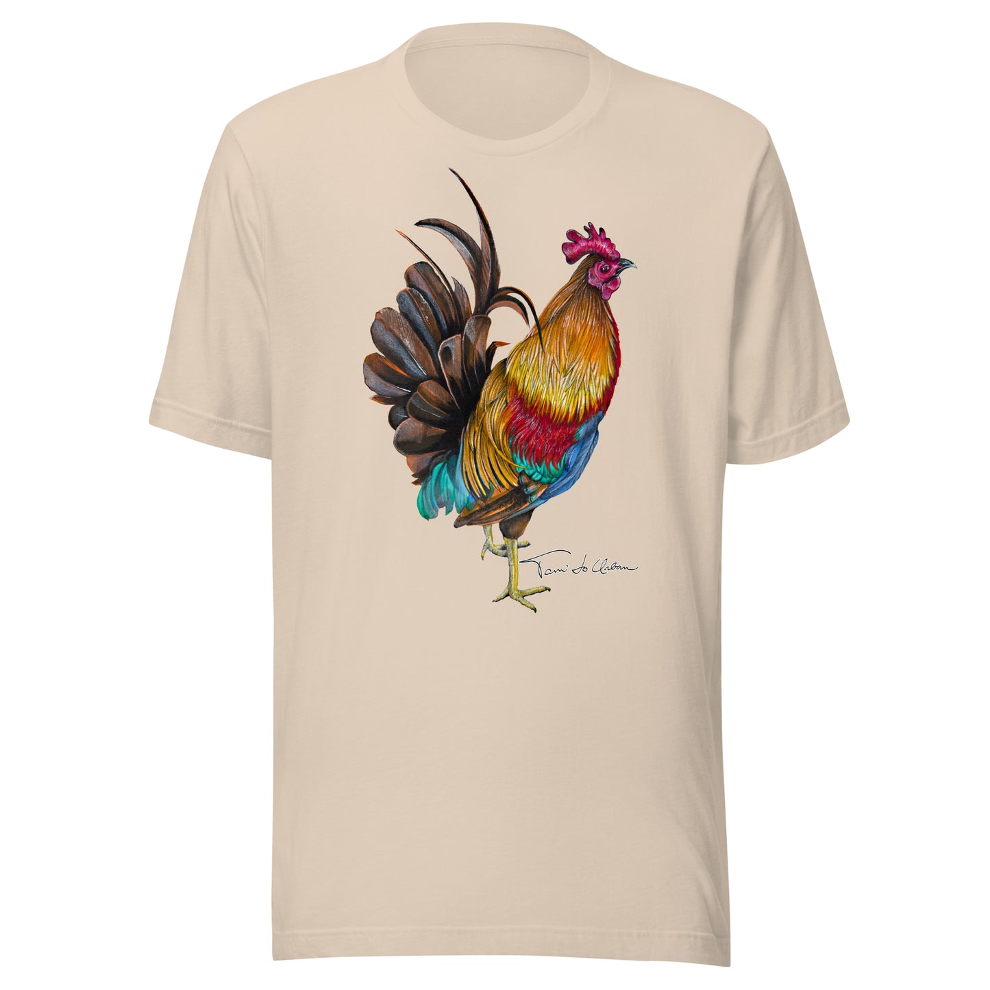 Key West Rooster Crew Neck T-Shirt