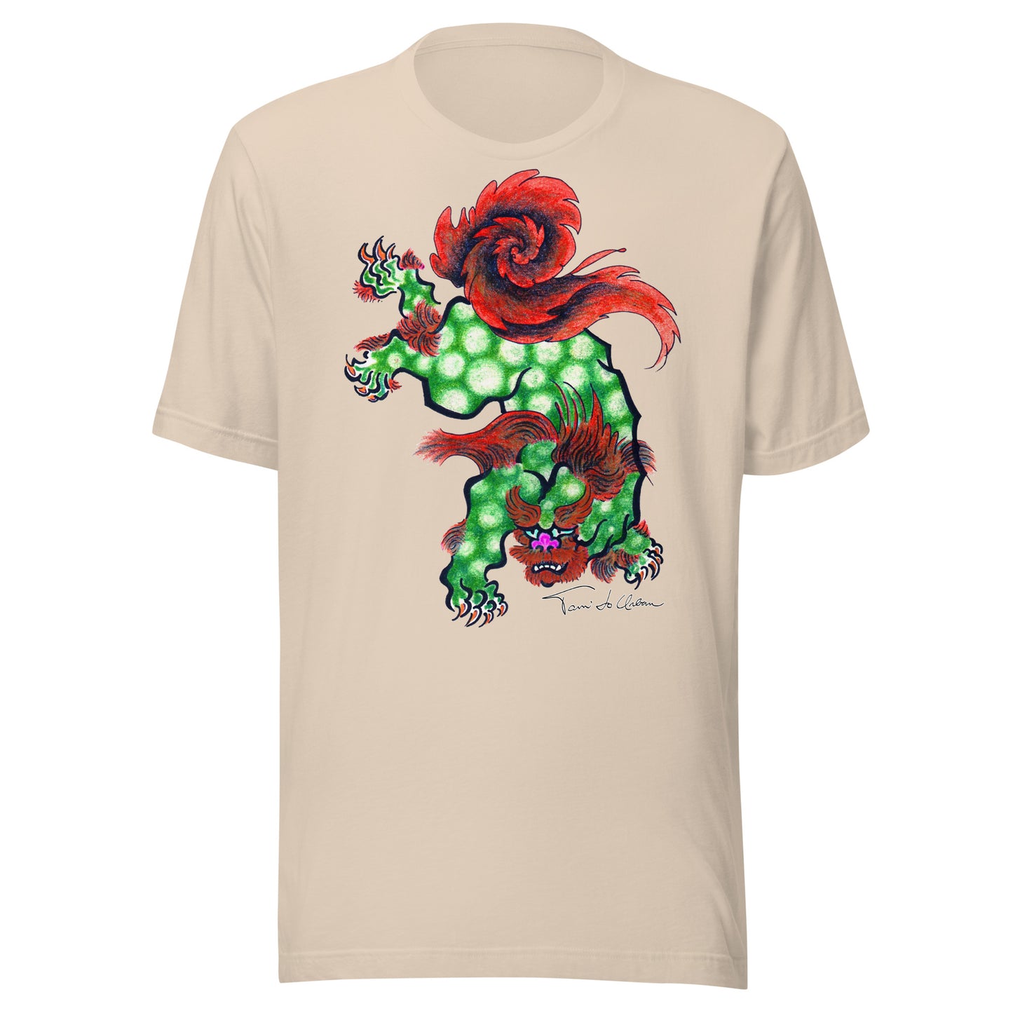 Foo Lion Crew Neck T-Shirt