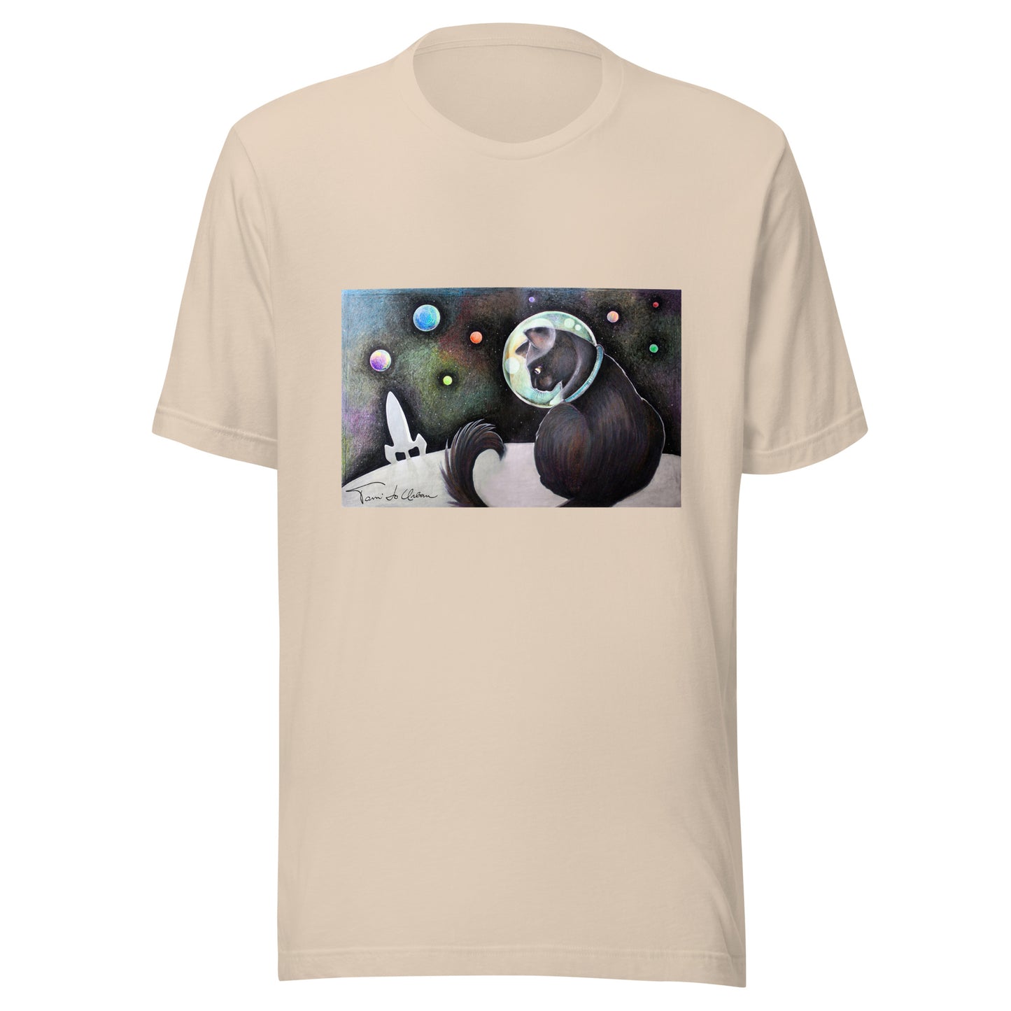 Catstronaut Crew Neck T-Shirt