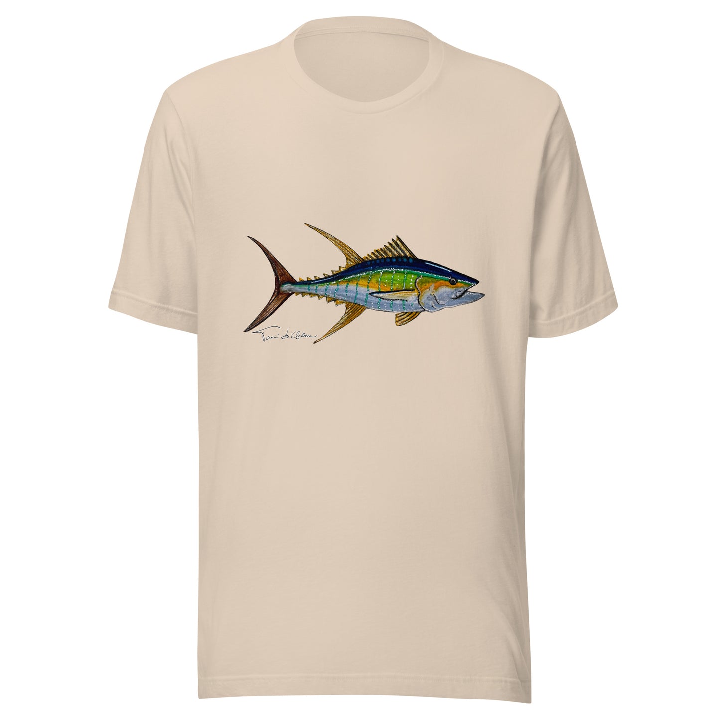 Yellowfin Tuna Crew Neck T-Shirt