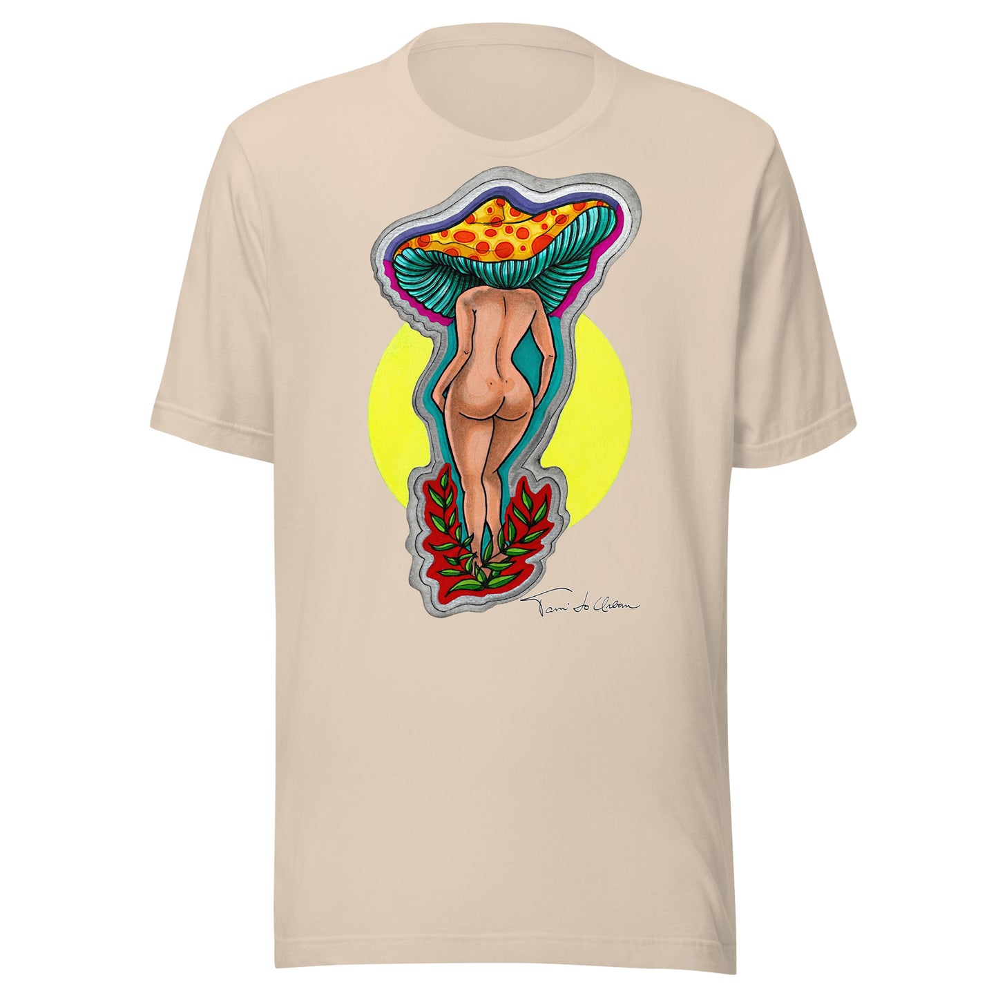 Shroom With A View Crew Neck T-Shirt