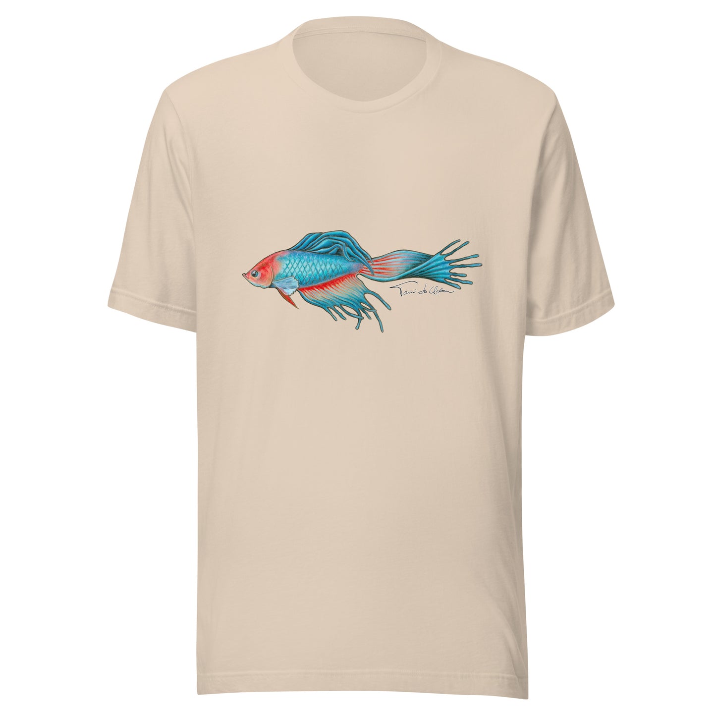 Betta Fish Crew Neck T-Shirt