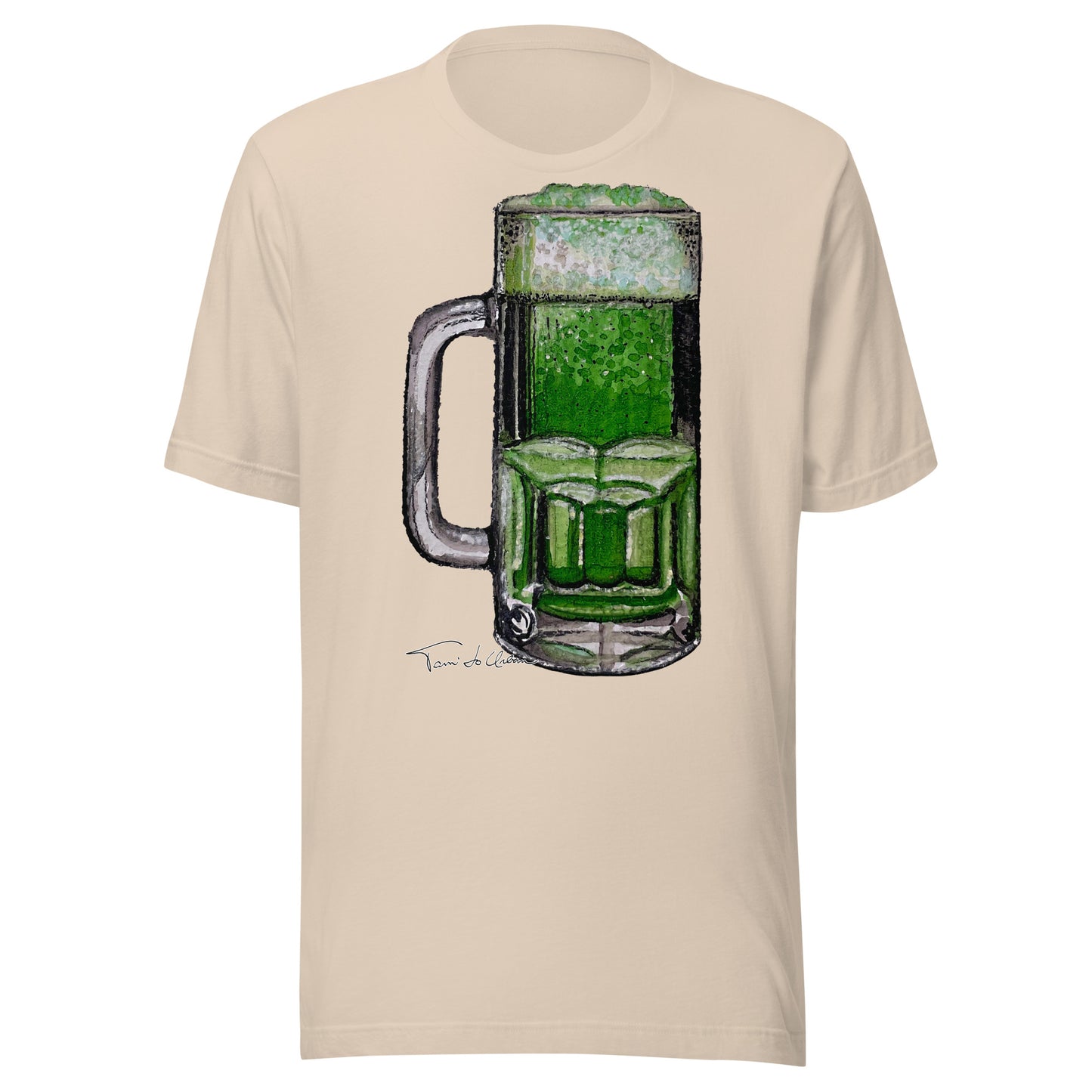 Green Beer Crew Neck T-Shirt