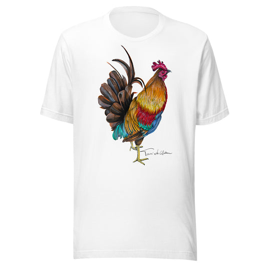 Key West Rooster Crew Neck T-Shirt